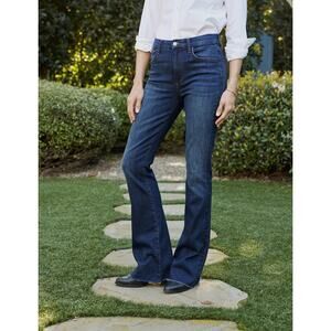 Frank & Eileen Flannigan Jean Size 27 Flare High rise 2003 Wash Italian Power 70